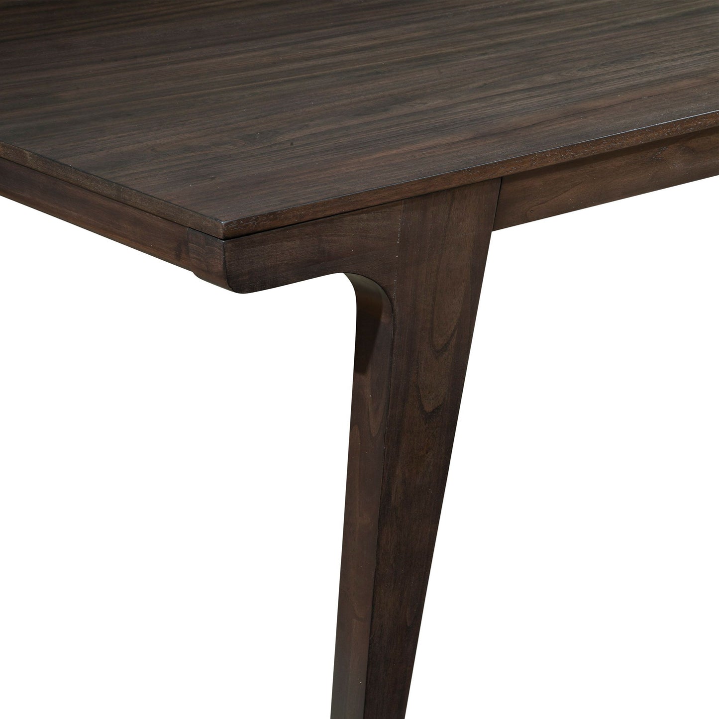 Olejo Fixed Top Table, Elegant Table For 6, Solid Wood Table, Dining Table, Rectangular, Solid Pine Wood, Plywood, 3315-01 Brand: Alpine Furniture; Size: 78inW x 38inD x 30inH; Weight: 105lb Shape: Rectangular; Material: Solid pine wood & plywood Seating Capacity: Seats 4-6 people; Color: Chocolate