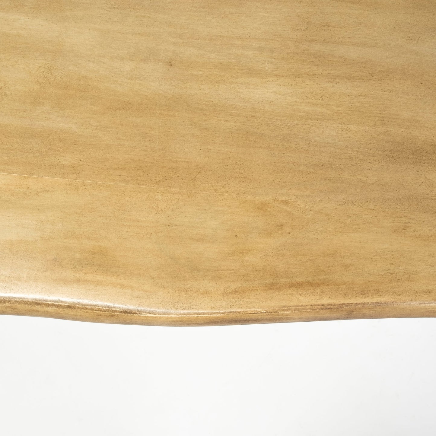 Modern Live Edge Dining Table Seats 8, Solid Acacia Wood, Metal Legs, 380476 Brand: Homeroots, Size: 80inW x 40inD x 30inH, Weight: 191.8lb, Shape: Rectangular, Material: Top: Acacia Wood, Legs: Metal, Seating Capacity: Seats 6-8 people, Color: Top: Natural Light Wood Color, Base: Black