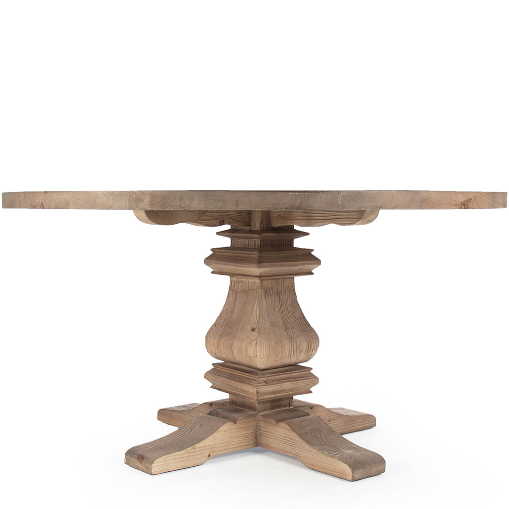 Max | Modern Round Dining Table For 6, Pine Wood Table For Sale, CT565 701