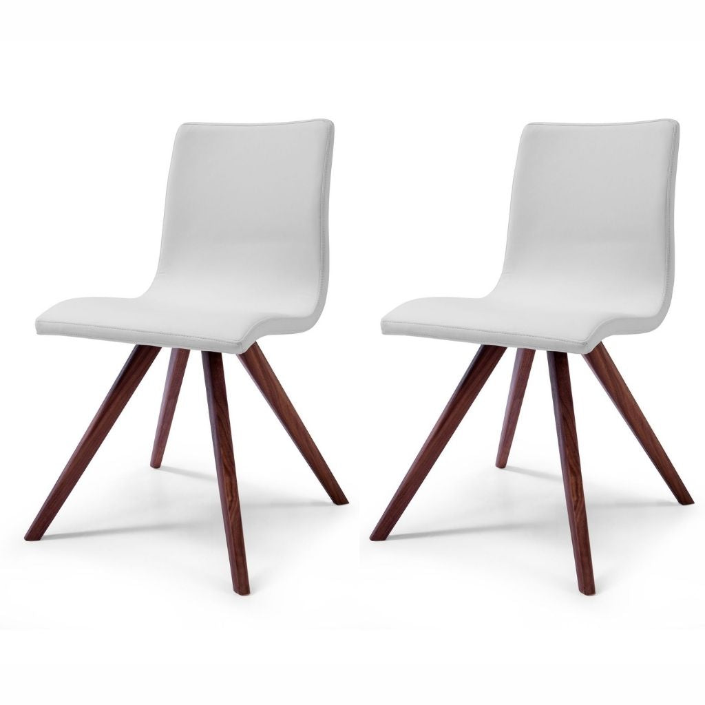 Whiteline Modern Living Olga Dining Chair, Set of 2