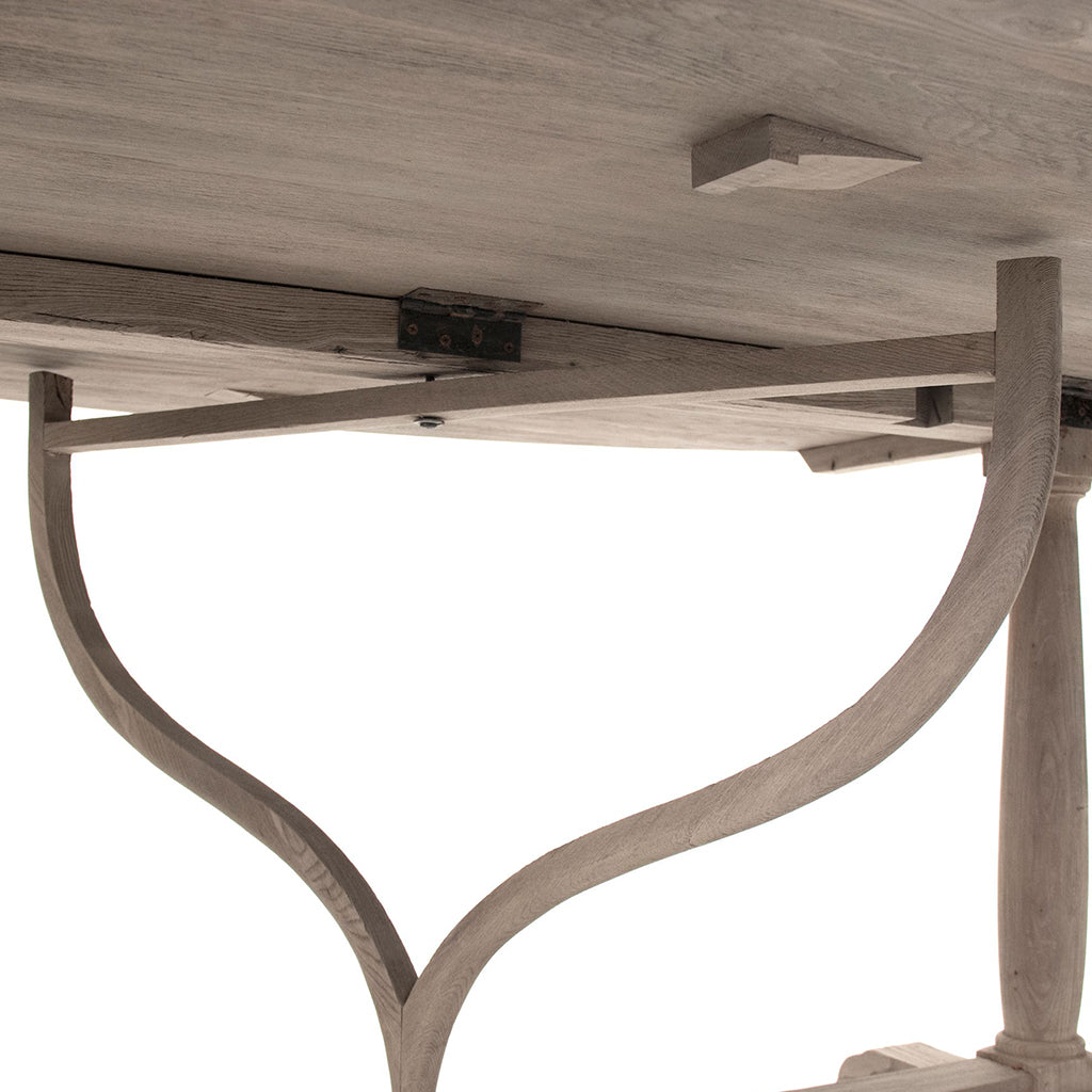 Arek | Oval Dining Table For 6, Raw Natural Finish, Wooden, LI-SH11-25-71 Brand: Zentique, Size: 80inW x 54.25inD x 31.50inH, Weight: 105lb Shape: Ovall, Material: Elm & Plywood Seating Capacity: Seats 4-6 people, Color: Raw natural finish