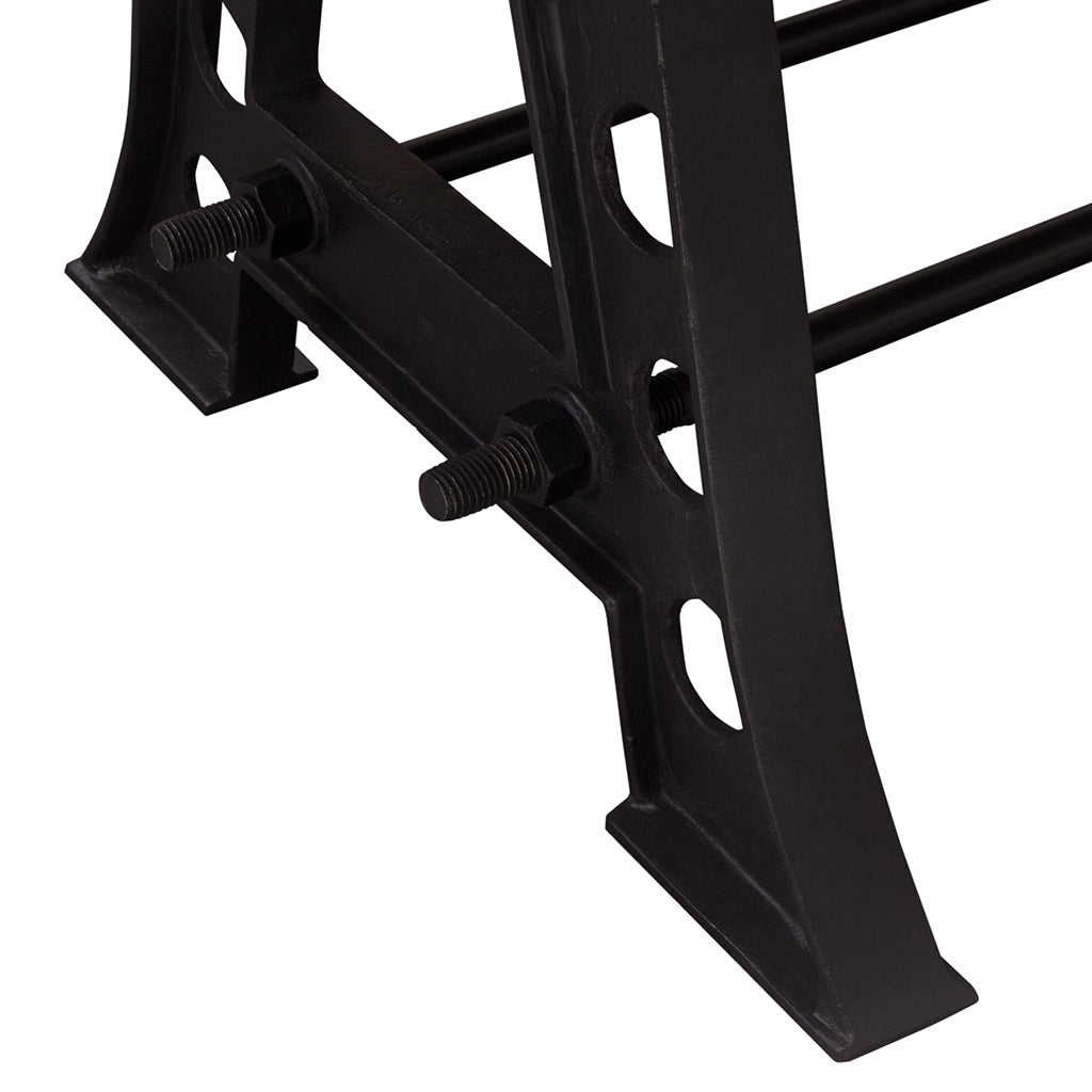 87" x 39" Artesia Dining Table, Live Edge Shape, Acacia Wood, 6 Seater