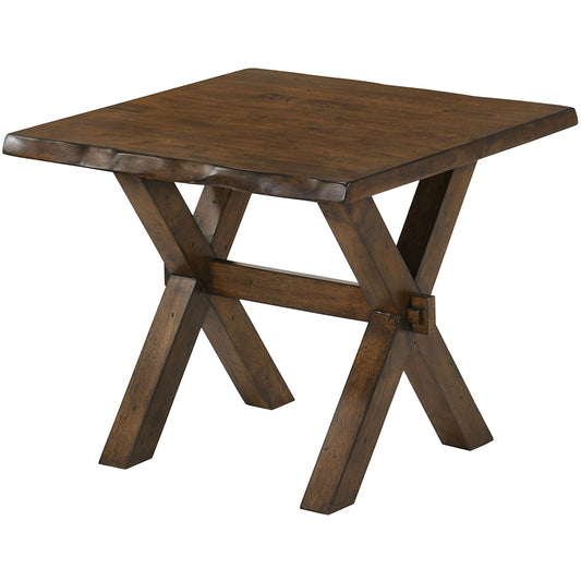 23.63" Bradden | Solid Live Edge End Table, IDF-4346E