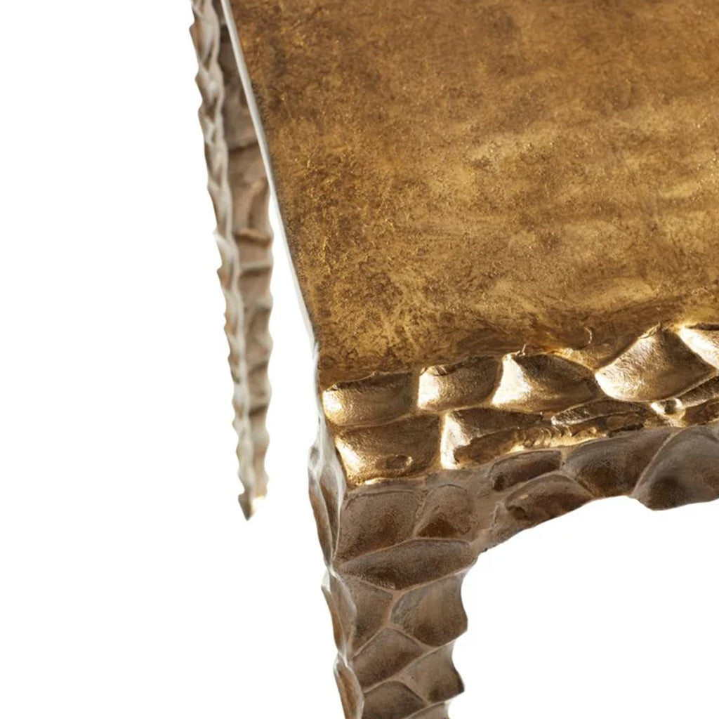 Imprint | Antique Brass End Table, Aluminum, 11328