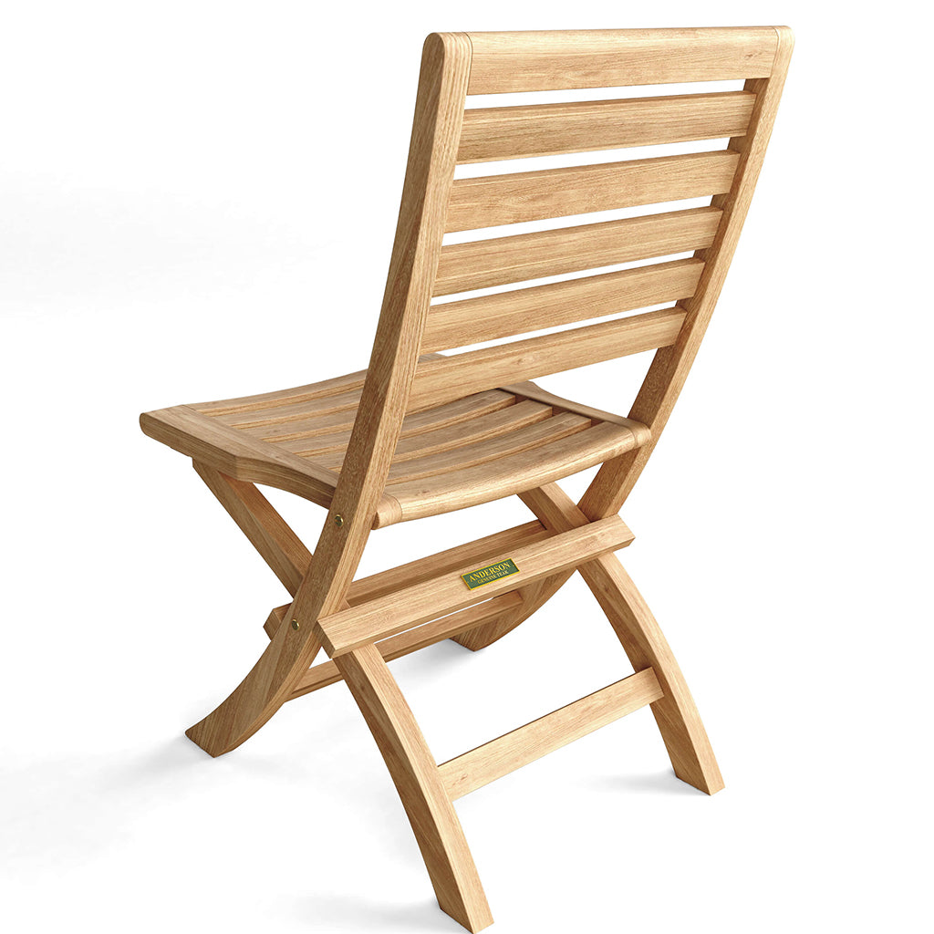Anderson Teak Andrew Folding Chair, Set of 2