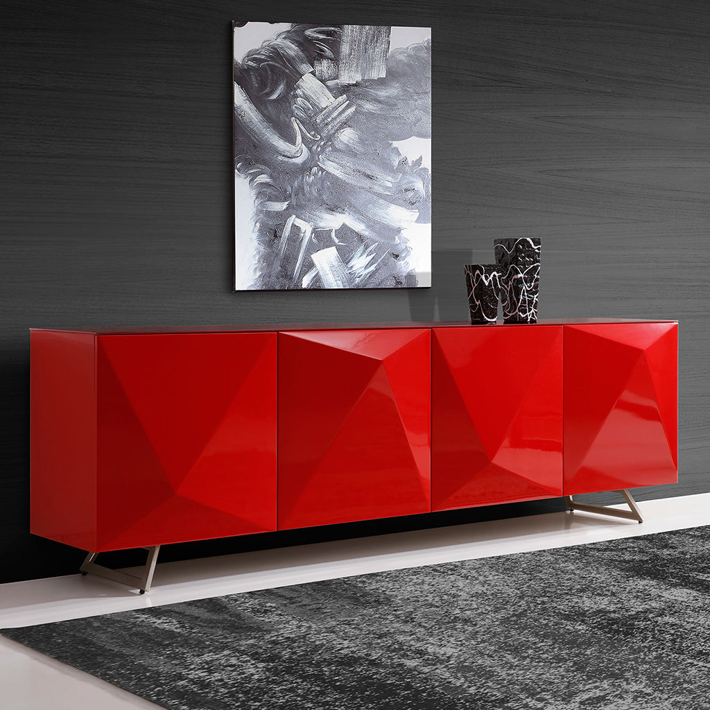 Whiteline Modern Living Samantha Buffet