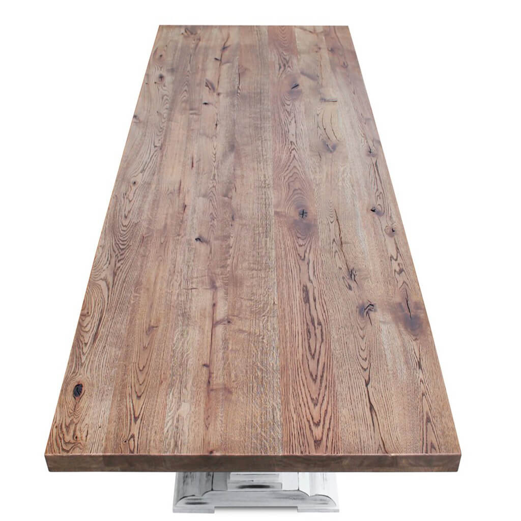 Epoca-T60 | Modern Farmhouse Wood Dining Table, 8 Seater, SCANDI035