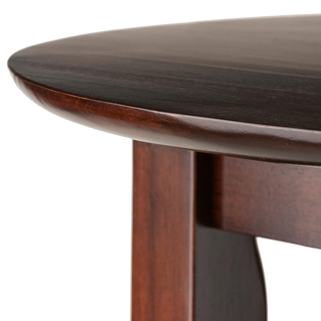 Fiona Round Countertop Height Table, Solid Wood, Antique Walnut Finish, 94834 Brand: Winsome wood, Size: 33.66inW x 33.66inD x 39inH, Weight: 33.8lb, Shape: Round, Material: Walnut Wood Finish, Seating Capacity: Seats 2-4 people ,Color: Dark wood color