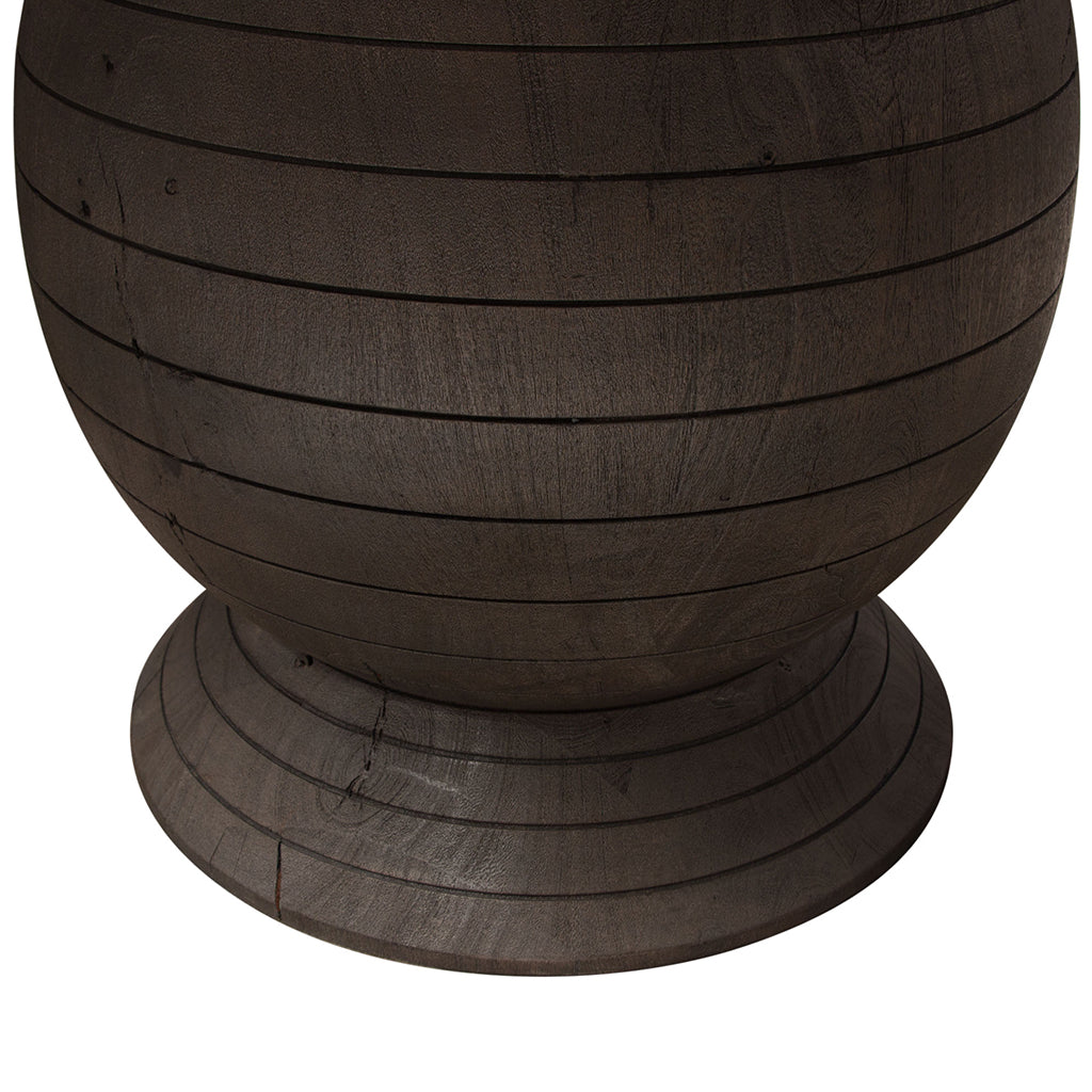 60" Ashe Dining Table, Marble Top, Acacia Wood Base, 4 Seater