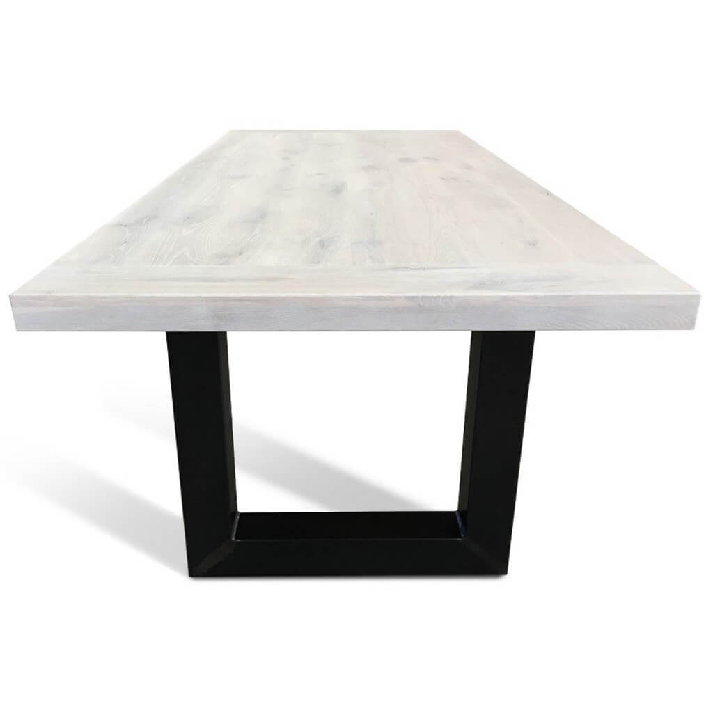 Stile | Rectangular Modern Dining Table, Solid Oak, U Legs, 8 Seater, SCANDI104