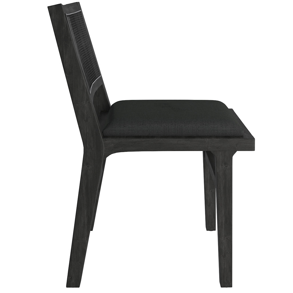 Clive | Linen Mid-Century Modern Dining Chairs, Set of 2, Charcoal, 202-617CH