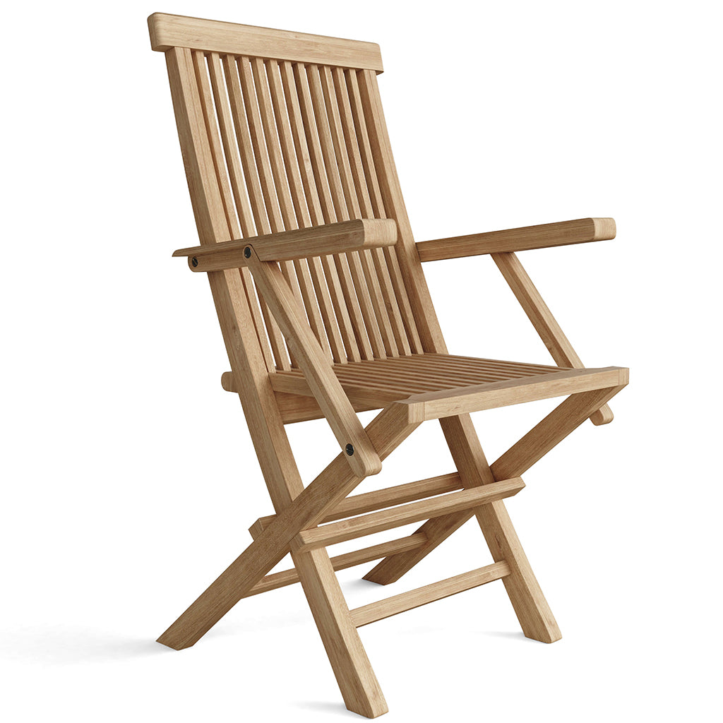 Anderson Teak Classic Folding Armchair, Set of 2