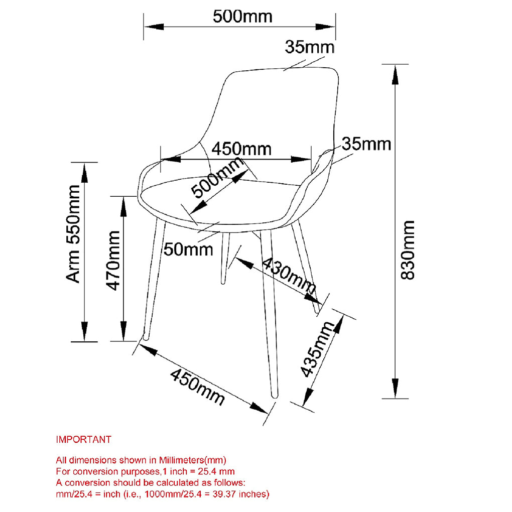Cassidy | Blue Velvet Dining Chairs Chrome Legs, Set of 2, 202-330BLV