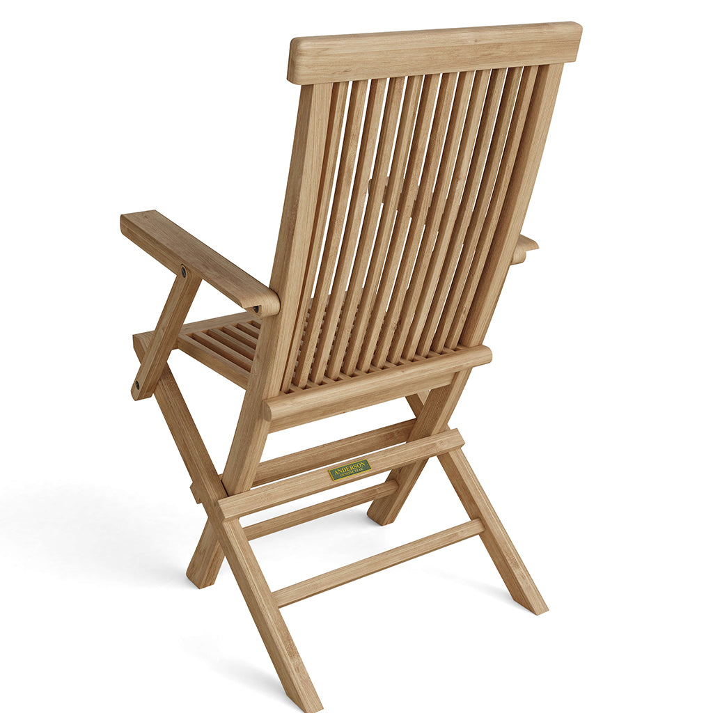 Anderson Teak Classic Folding Armchair, Set of 2