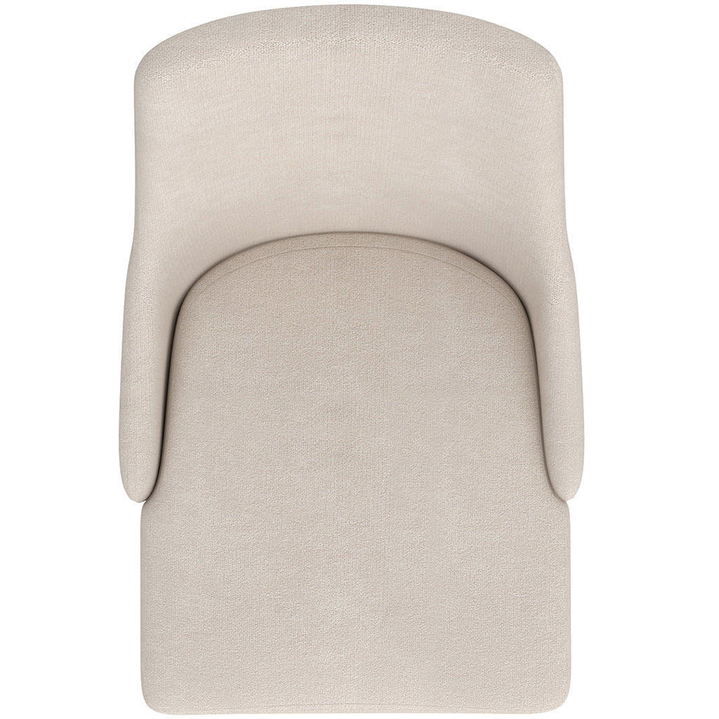 Cora | Beige Trendy Fabric Dining Chairs, Set of 2, 202-182BG