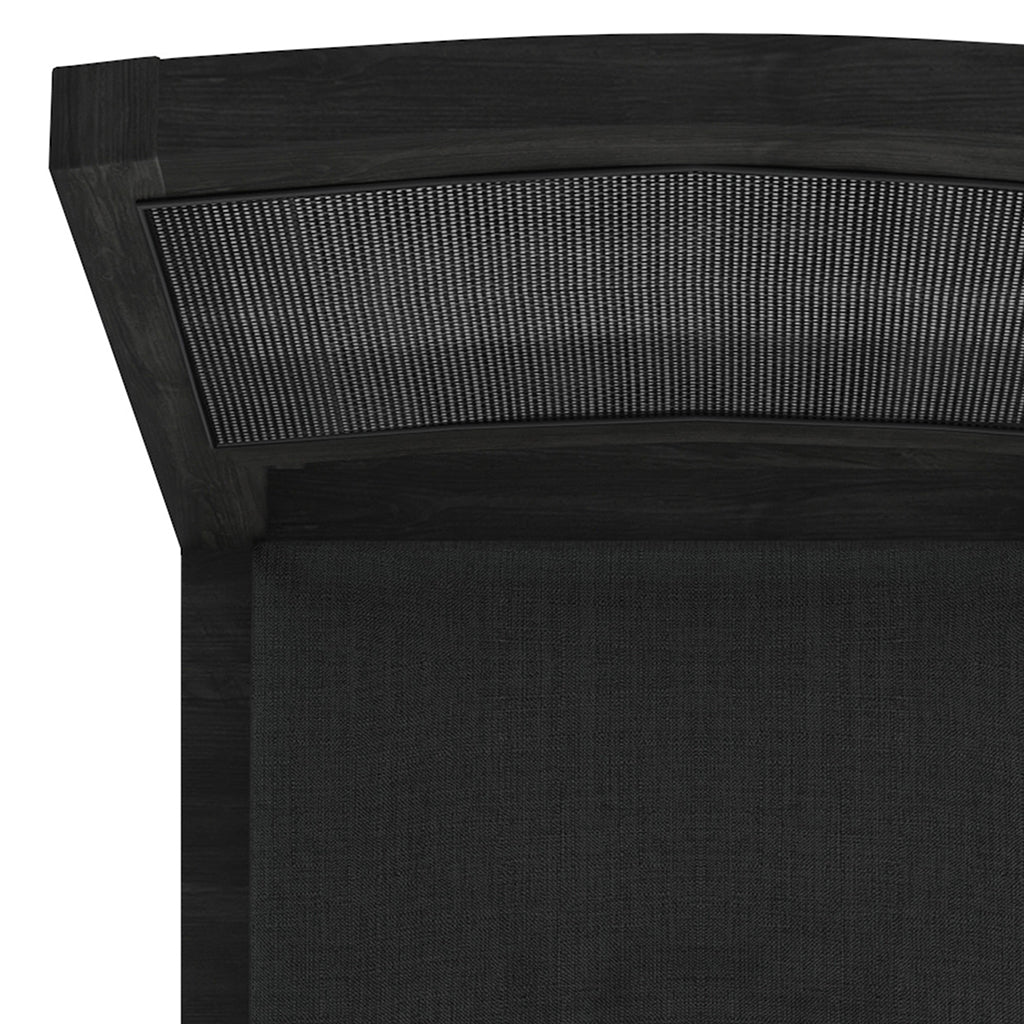 Clive | Linen Mid-Century Modern Dining Chairs, Set of 2, Charcoal, 202-617CH