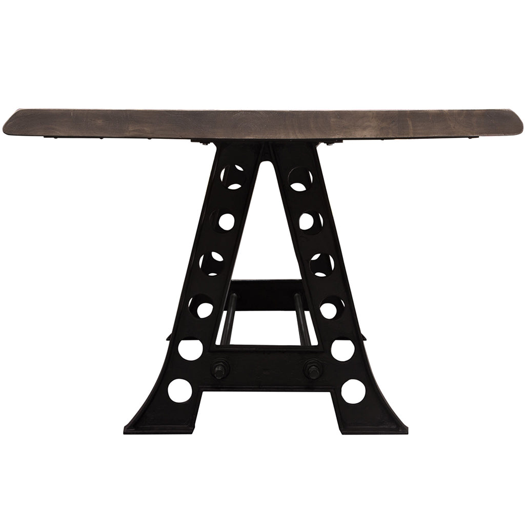 87" x 39" Artesia Dining Table, Live Edge Shape, Acacia Wood, 6 Seater