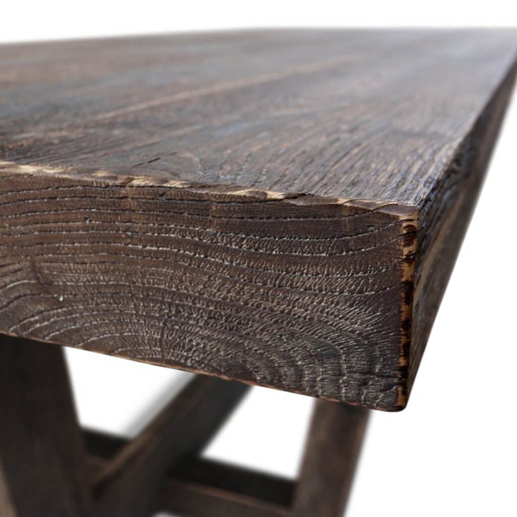 Kamelot-3 | Solid Oak Dining Table, Rectangular, 10 Seater, SCANDI065
