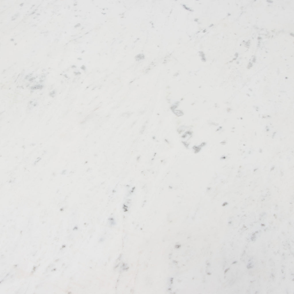 60" Ashe Dining Table, Marble Top, Acacia Wood Base, 4 Seater