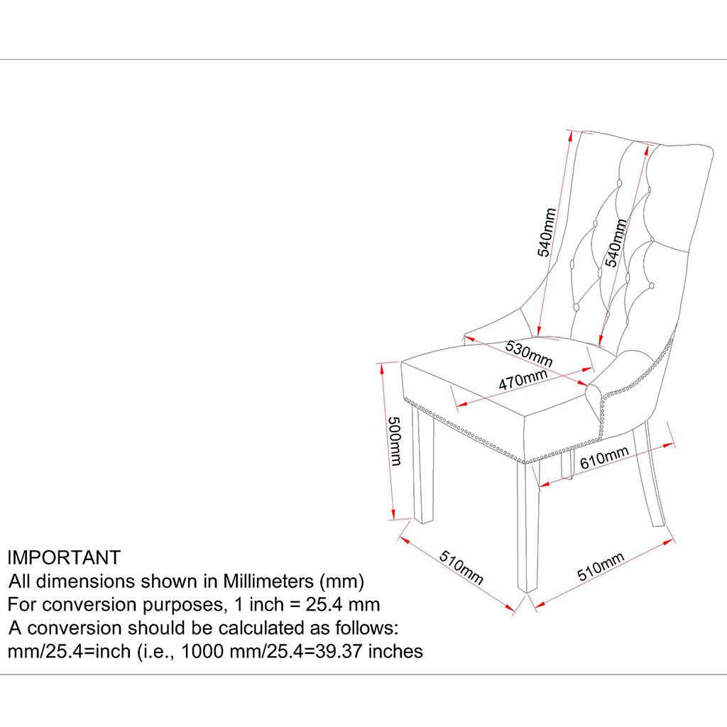 Rizzo | Comfortable Ivory Velvet Dining Chairs, Set of 2, Rubberwood Legs, 202-080IV
