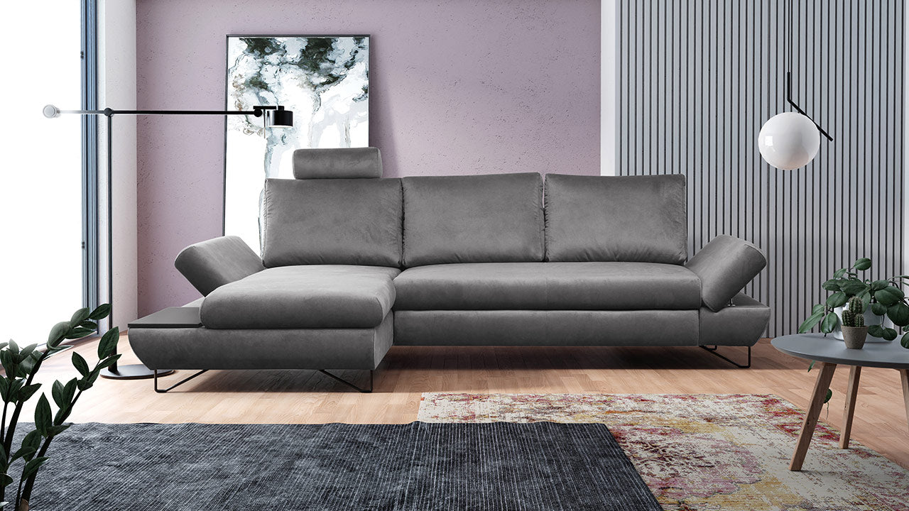 Maxima House Sectional Sleeper Sofa with storage ASTRA