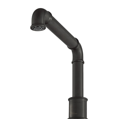 Swiss Madison Avallon 8 in. Widespread, 2-Handle Wheel, Bathroom Faucet in Matte Black
