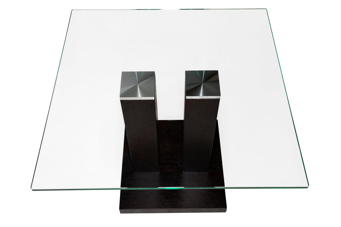 Maxima House Glass Top Coffee Table AVANTI Square