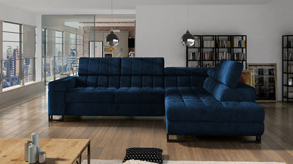 Maxima House Sectional Sleeper Sofa with storage ANDREA