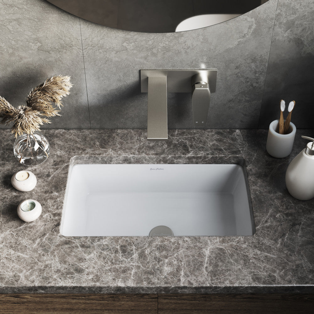 Swiss Madison Voltaire 21 Rectangular Under-Mount Bathroom Sink