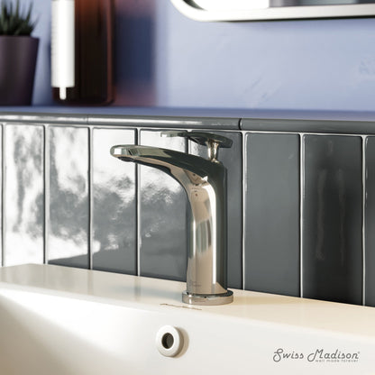 Swiss Madison Sublime Single Hole, Single-Handle, Bathroom Faucet in Chrome