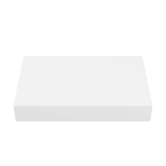 Swiss Madison Monaco 36" Floating Bathroom Shelf in Glossy White (SM-VS252)