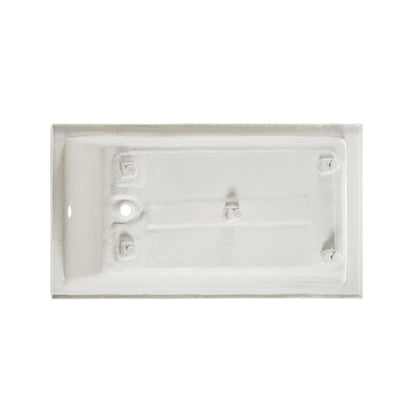 Swiss Madison Voltaire 60" x 36" Reversible Drain Drop-In Bathtub