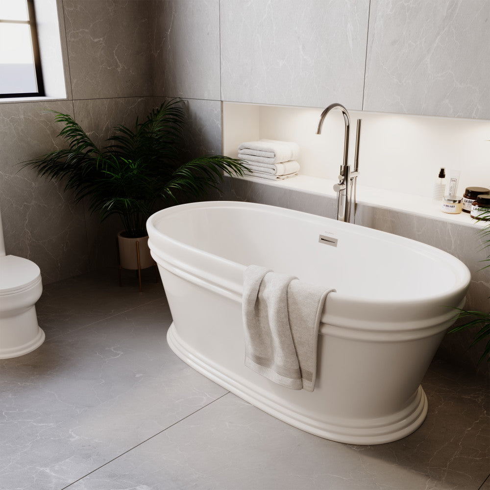 Swiss Madison Santorini 60" Freestanding Tub
