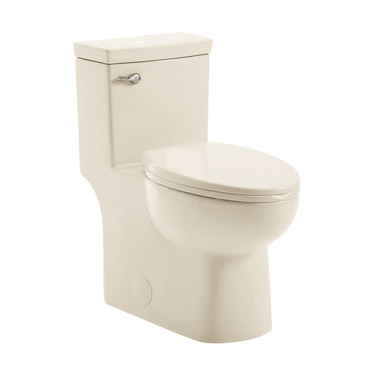 Swiss Madison Classe One Piece Toilet with Front Flush Handle 1.28 gpf in Bisque