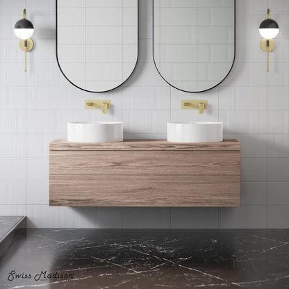 Swiss Madison Beau 16.5" Round Vessel Bathroom Sink