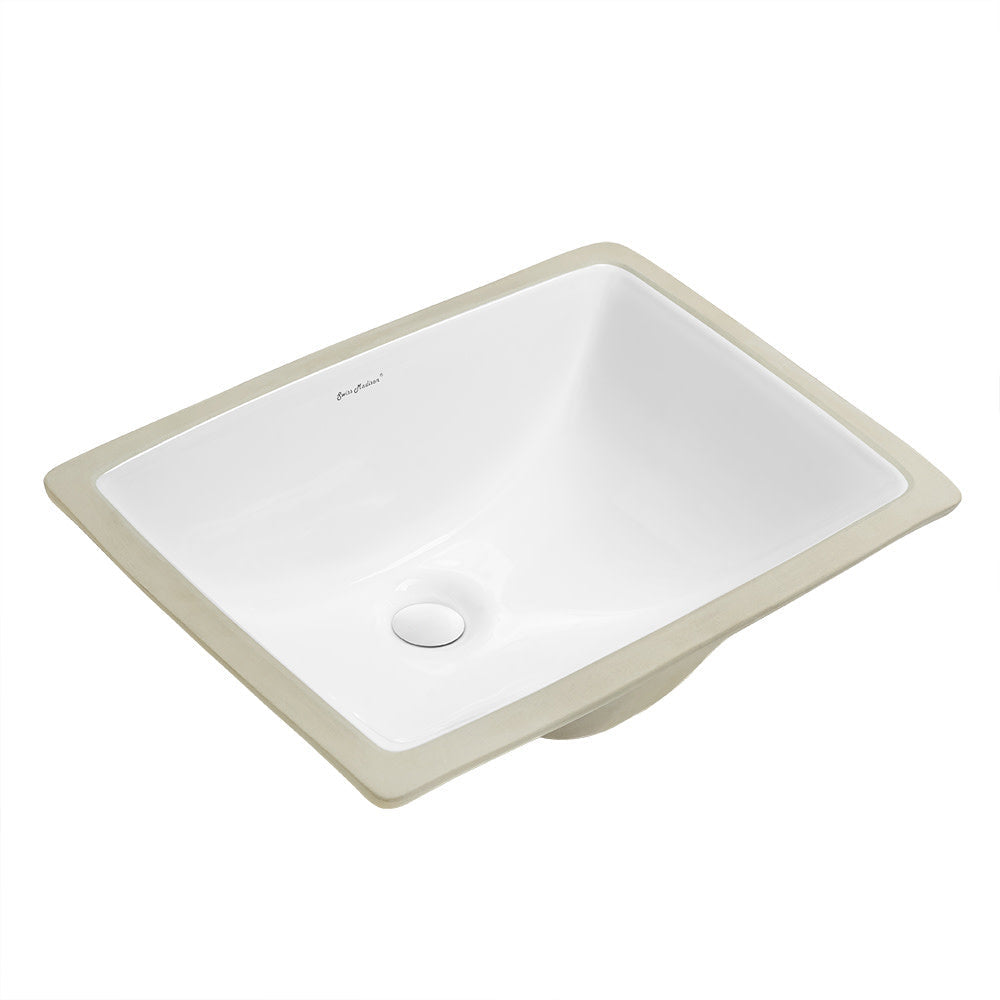 Swiss Madison Plaisir 18.5 Rectangular Under-Mount Bathroom Sink