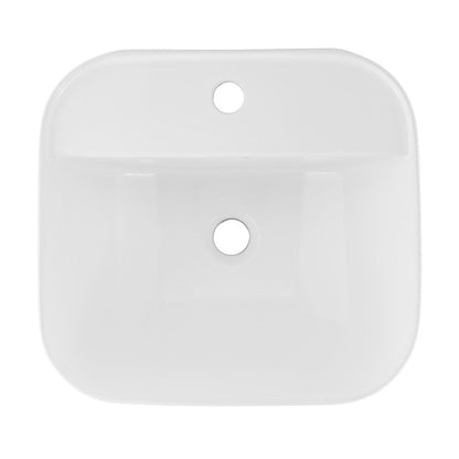 Swiss Madison Carre 17.5" Wall-Mount Bathroom Sink