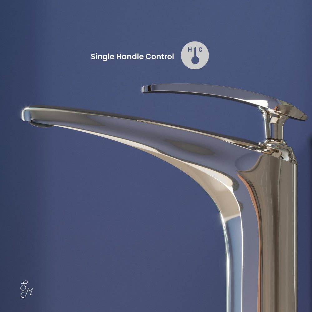 Swiss Madison Sublime Single Hole, Single-Handle, Bathroom Faucet in Chrome
