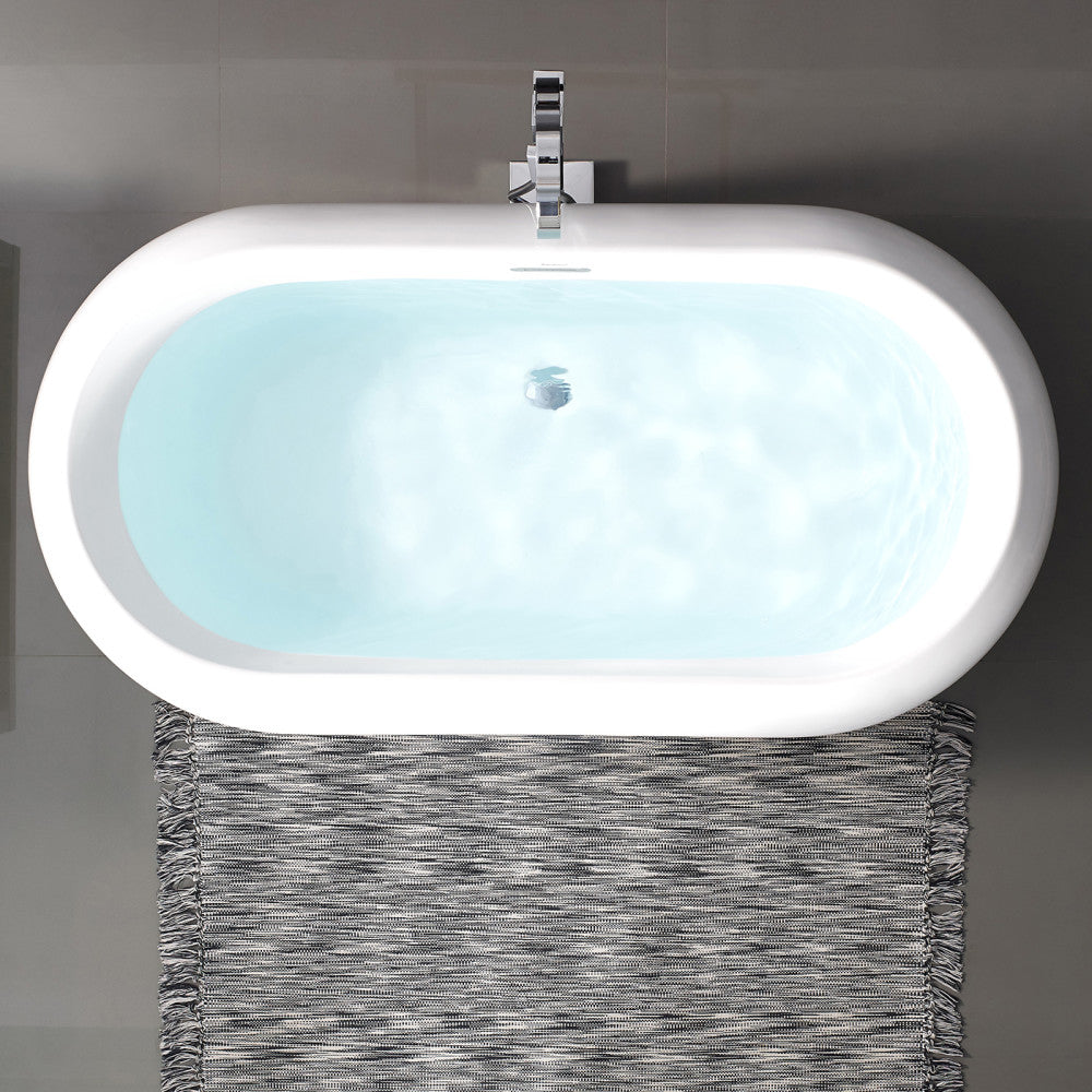 Swiss Madison Plaisir 63" Freestanding Bathtub