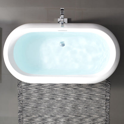 Swiss Madison Plaisir 63" Freestanding Bathtub