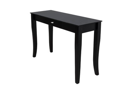 Maxima House Black Console Table FINEZIA with drawer