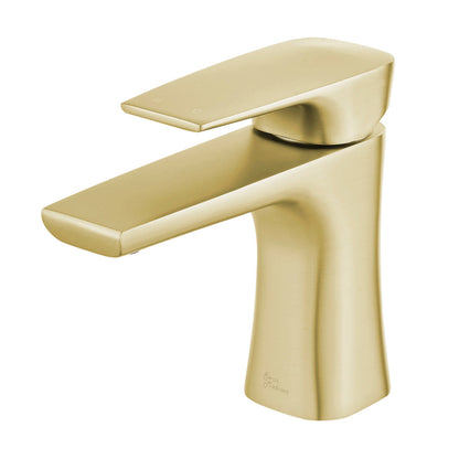 Swiss Madison Monaco Single Hole, Single-Handle, Bathroom Faucet in Brushed Gold