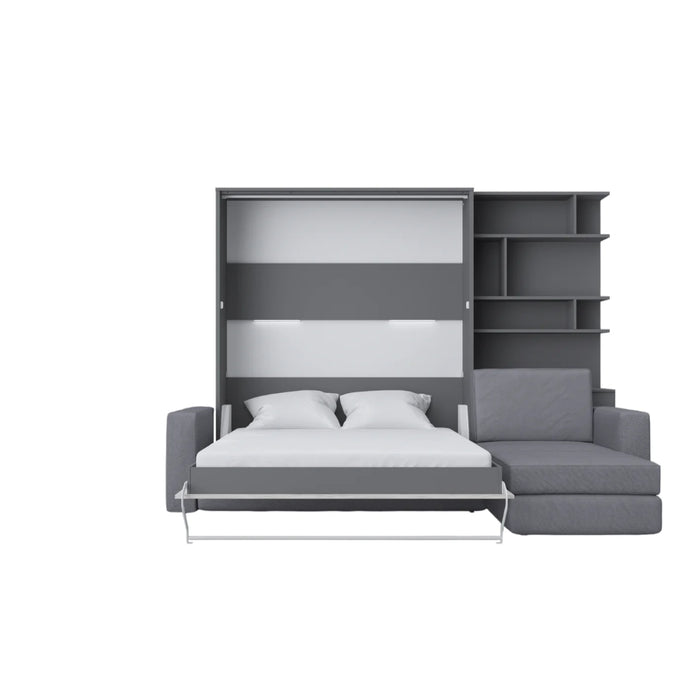 Maxima House Invento Vertical Wall Bed, Sofa And Murphy Bed Combo