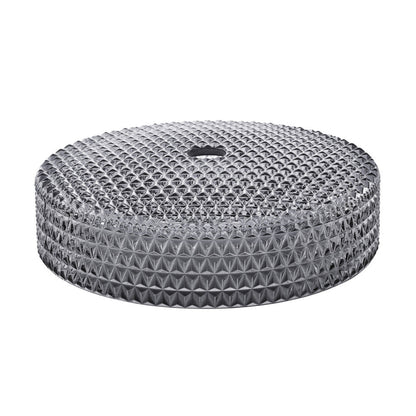 Swiss Madison Cache 15.75" Round Glass Vessel Sink in Black
