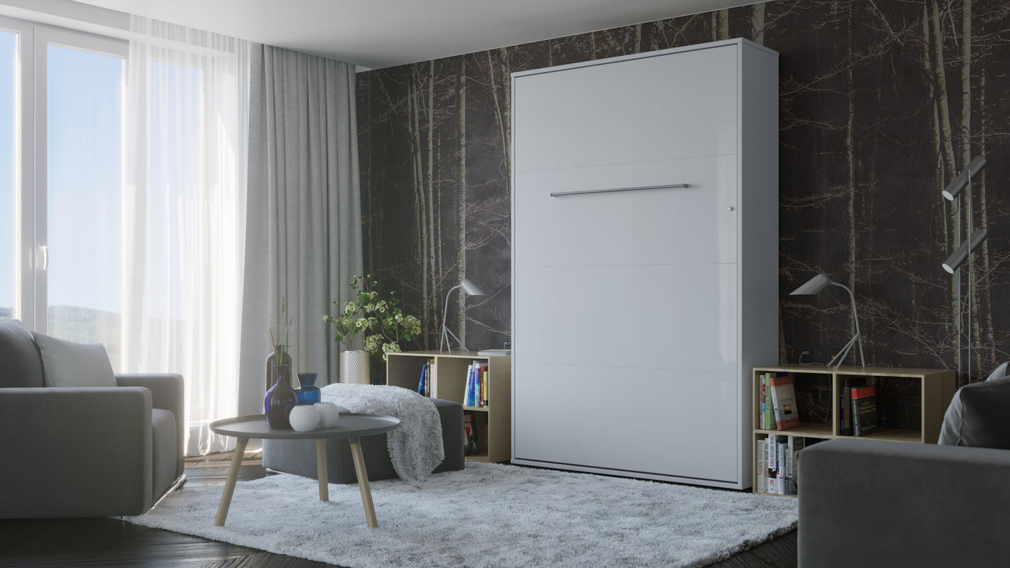 Maxima House Vertical Murphy bed Invento European FULL size