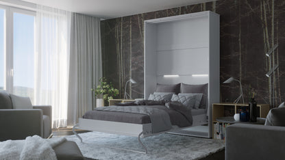 Maxima House Vertical Murphy bed Invento European FULL size