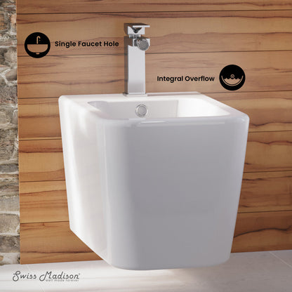 Swiss Madison Concorde Wall-Hung Bidet