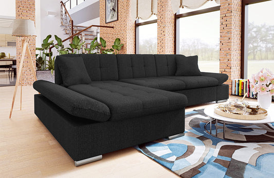 Maxima House Sectional Sleeper Sofa FELIX with Storage