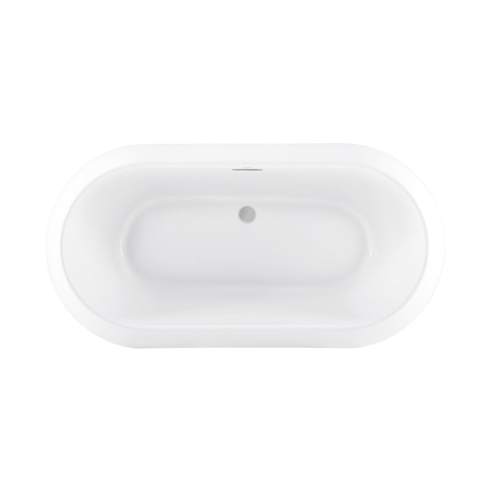 Swiss Madison Plaisir 63" Freestanding Bathtub
