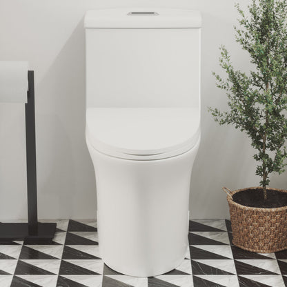 Swiss Madison Hugo One Piece Elongated Dual Flush Toilet 1.1 / 1.6 gpf